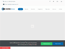 Tablet Screenshot of coresense.com